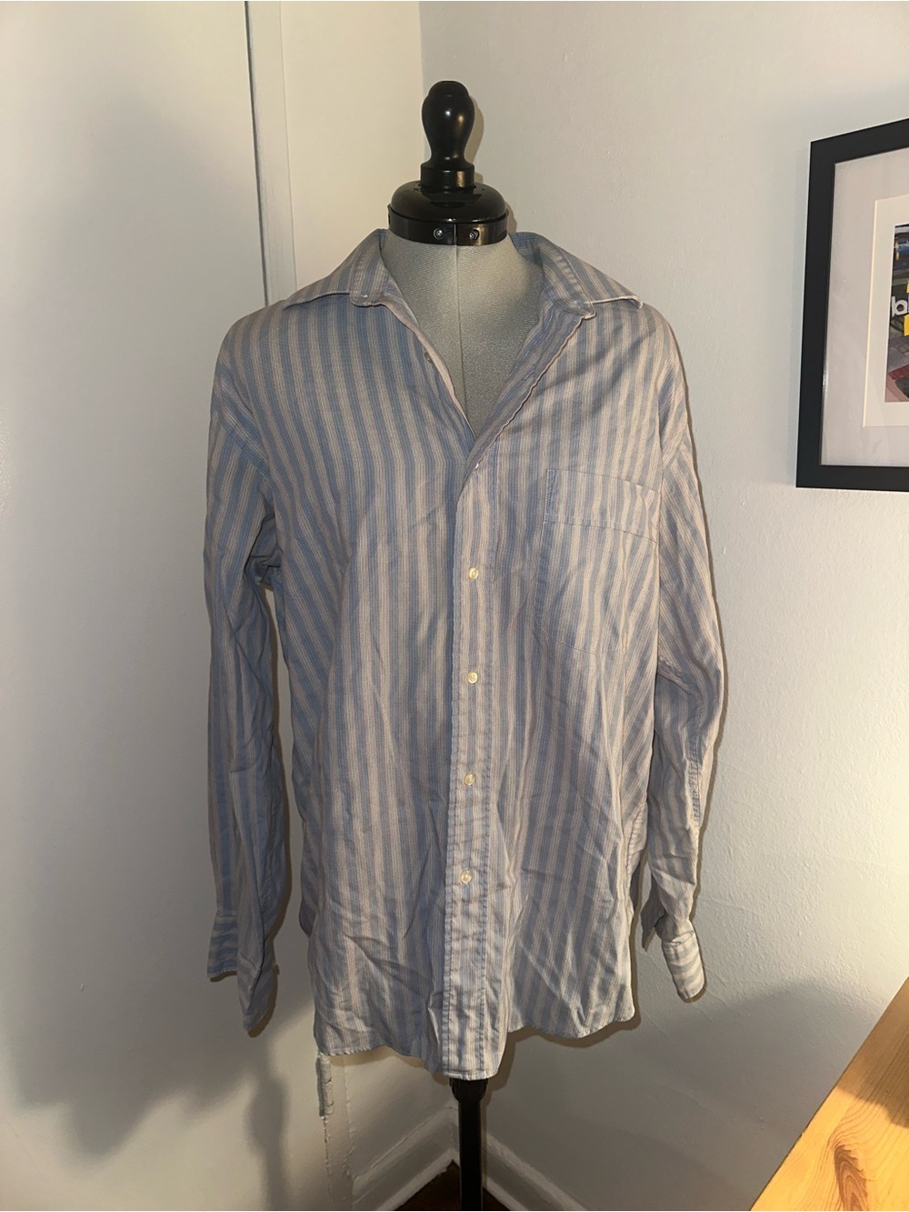 Vintage YSL Candy Stripe Button-Up Shirt